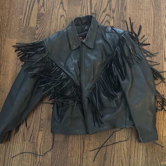 Harley-Davidson Jackets & Blazers - Harley Davidson Fringe Leather Jacket